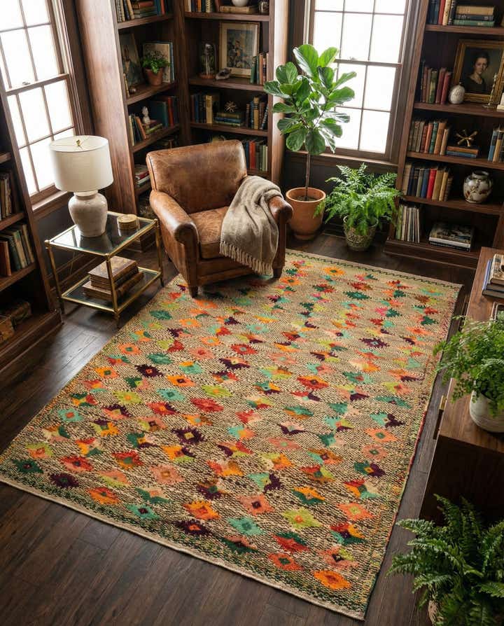 6' x 7' 11 Hand Knotted Balouch Wool Rug