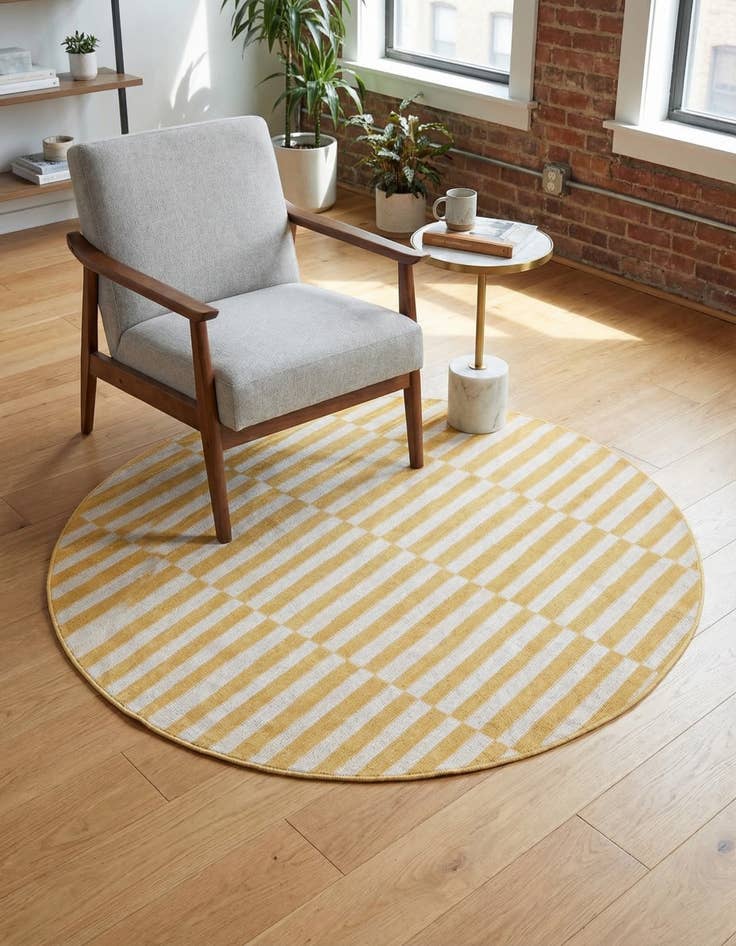 Detail image of 5' 3 x 5' 3 Tribeca Round Rug