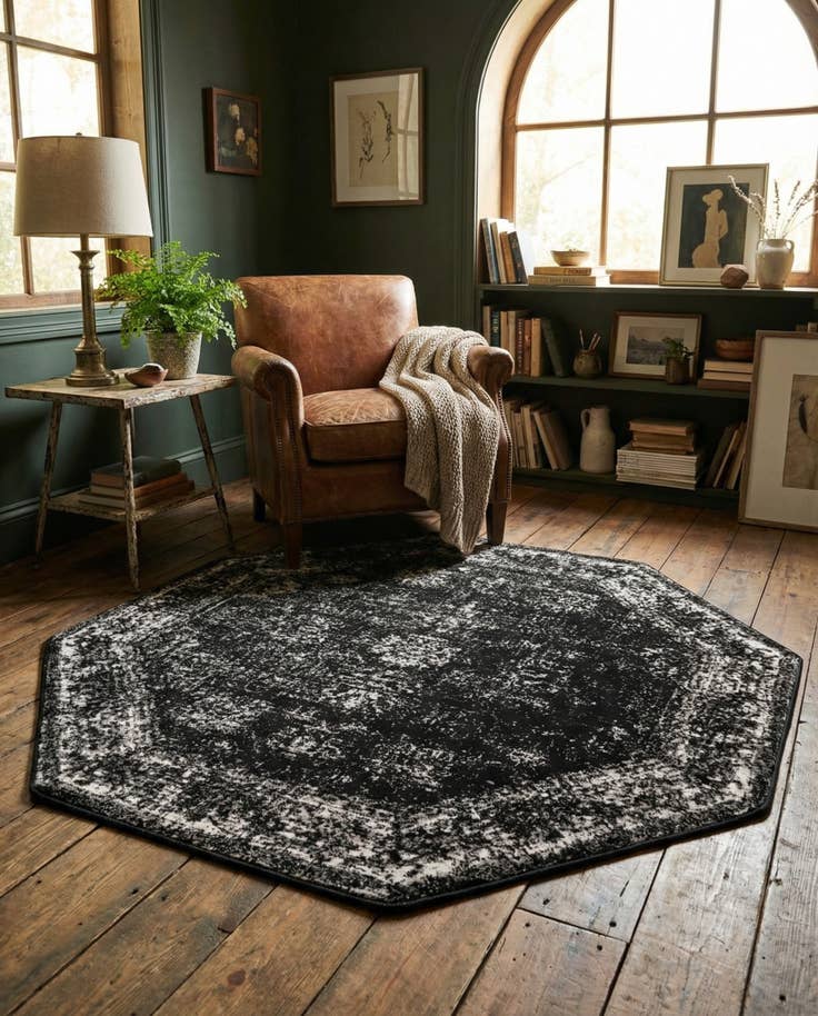 Detail image of 5' 3 x 5' 3 Monte Carlo Octagon Rug