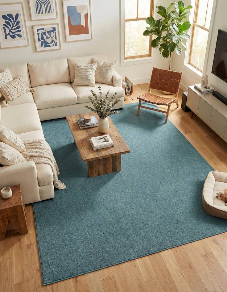 Detail image of 9' x 12' Everyday Solid Rug