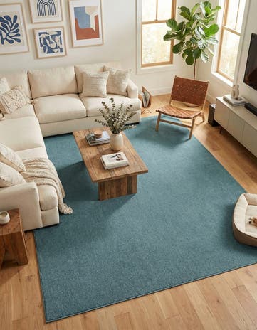 9' x 12' Everyday Solid Rug
