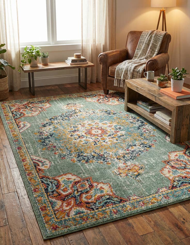 Detail image of 5' 3 x 8' Madeline Rug