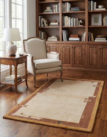 3' 1 x 5' Hand Knotted Nepal Wool Rug