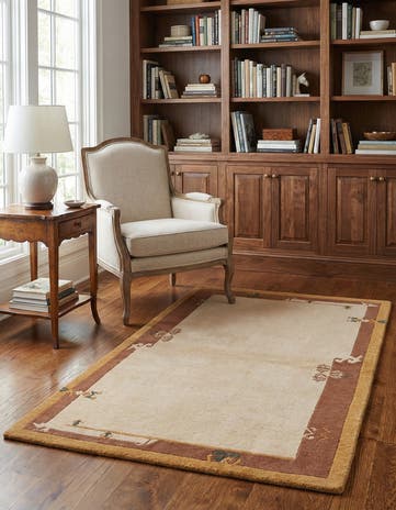 3' 1 x 5' Hand Knotted Nepal Wool Rug