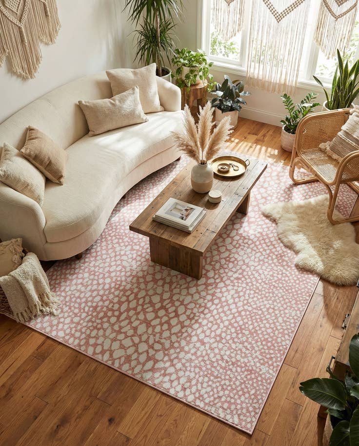 Detail image of 5' 3 x 8' Kamala Washable Rug