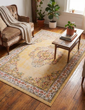 Yellow Lucerne Rug