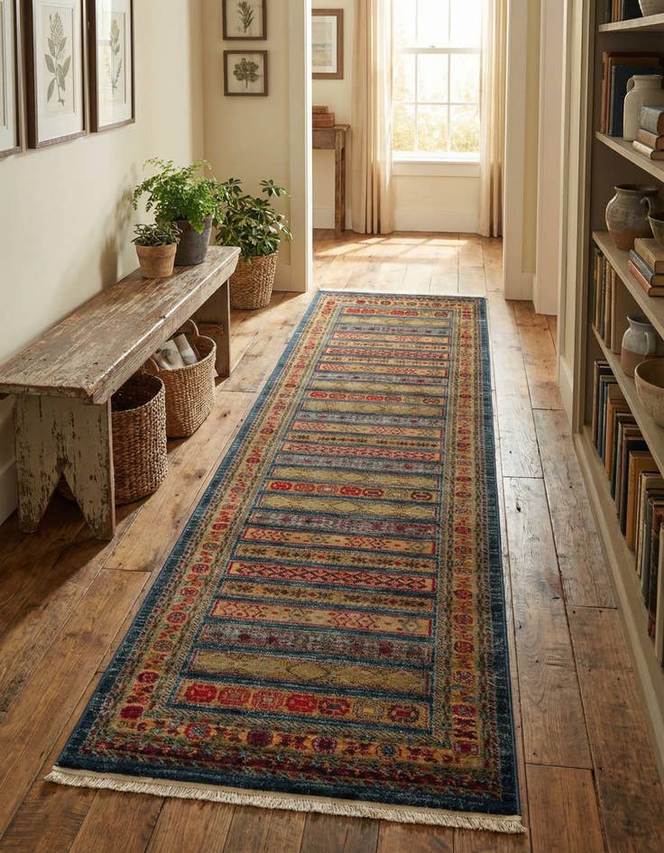 Detail image of 2' 7 x 10' Kashkuli Gabbeh Runner Rug