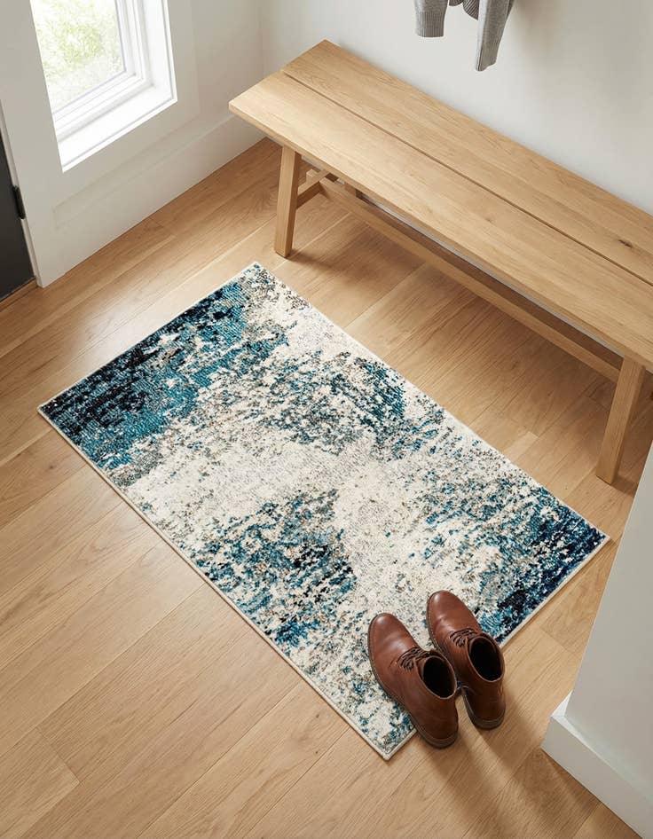 Detail image of 2' 2 x 3'  Washable Vivid Rug