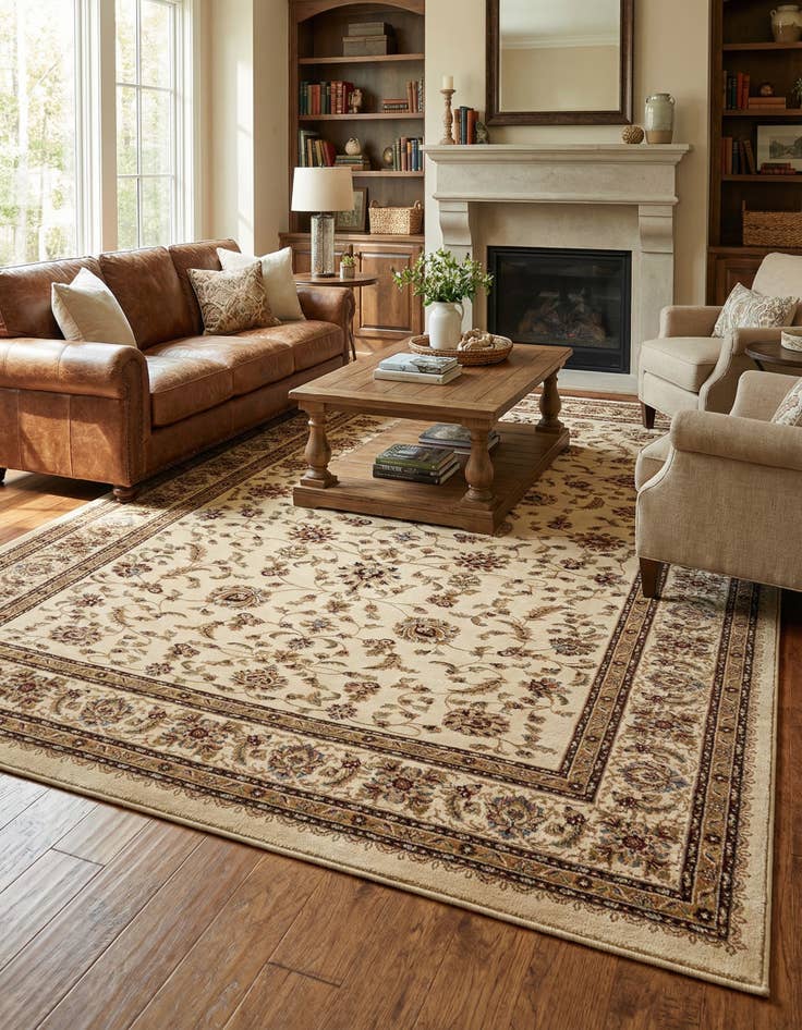 Detail image of 10' 6 x 16' 5 Classic Agra Rug