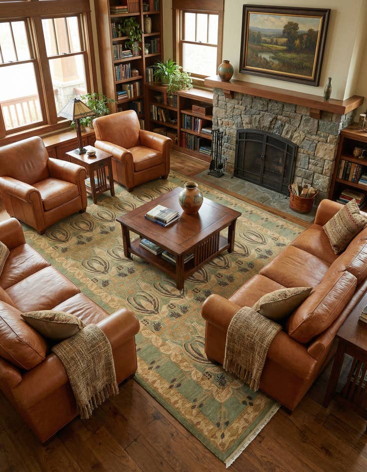 Detail image of 10' 8 x 16' 5 Chelsea Rug