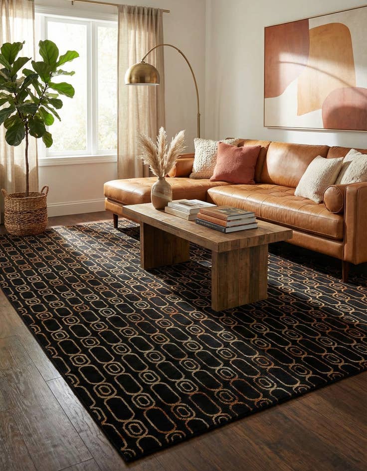 Detail image of 9' x 12' Vogue Geo Rug