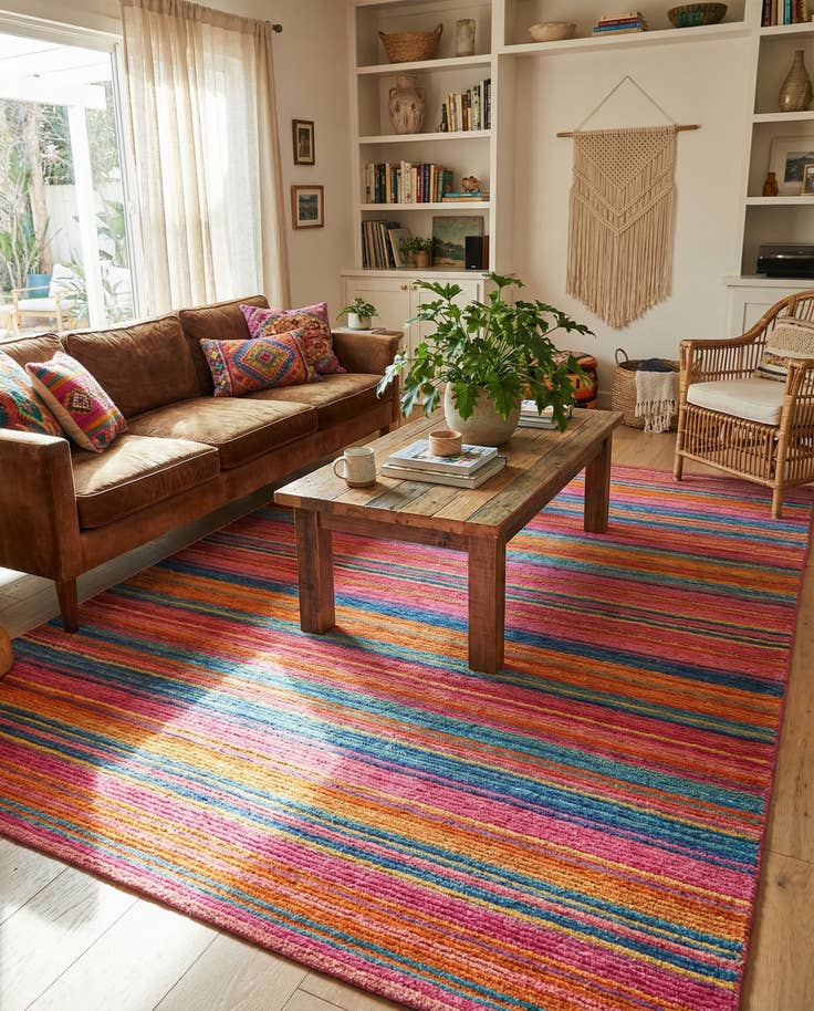 Detail image of 7' 6 x 10' 6 Asha Rug