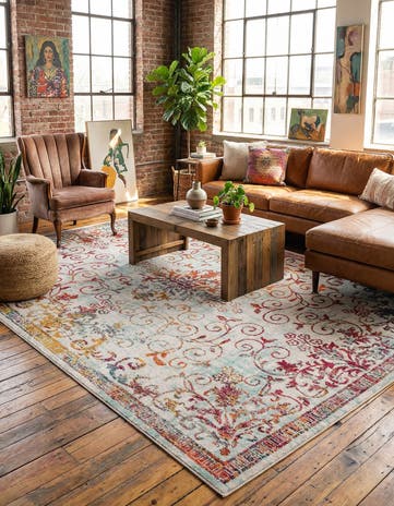 Ivory Madeline Rug
