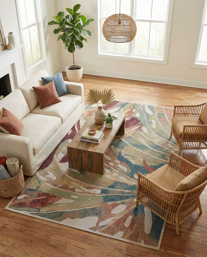 6' x 9' Easy-Clean Baja Indoor / Outdoor Rug