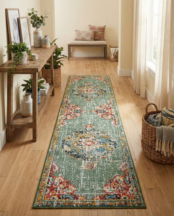 Detail image of 2' 7 x 10' Madeline Runner Rug