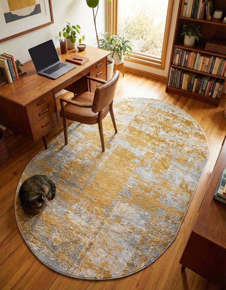 Detail image of 5' 3 x 8' Finsbury Oval Rug