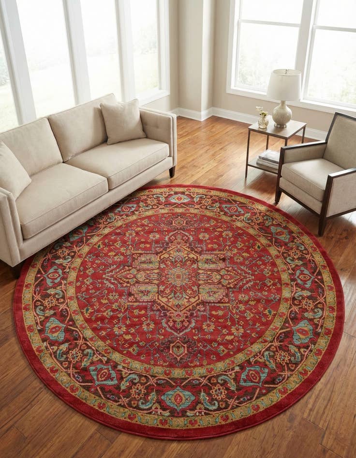 Detail image of 8' x 8' Sara Round Rug