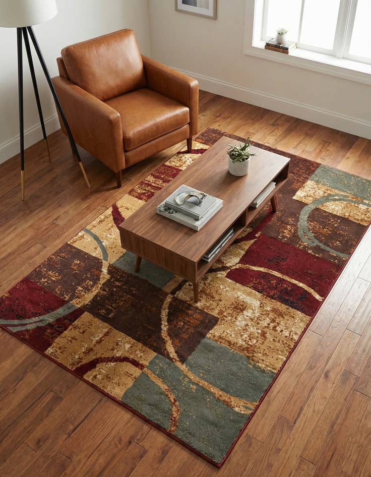 Detail image of 4' x 6' Coffee Shop Rug