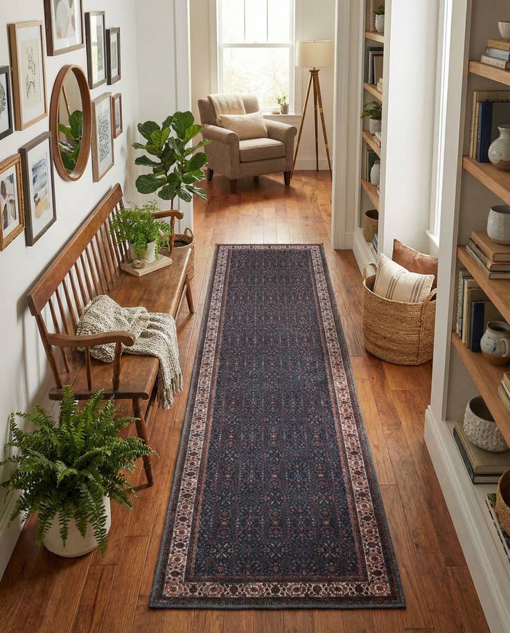 Detail image of 2' 7 x 10' Yara Runner Rug