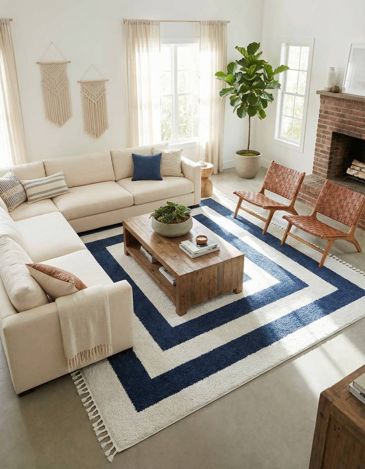 Detail image of 9' 6 x 14' 3 Boho Rug