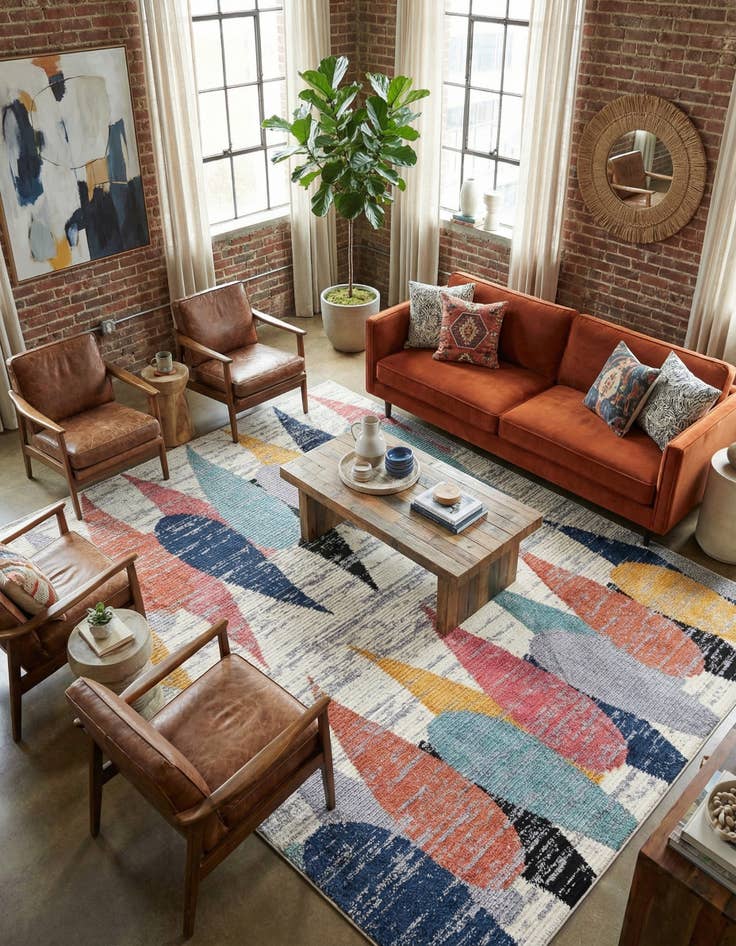 Detail image of 9' 10 x 13' Tagine Rug