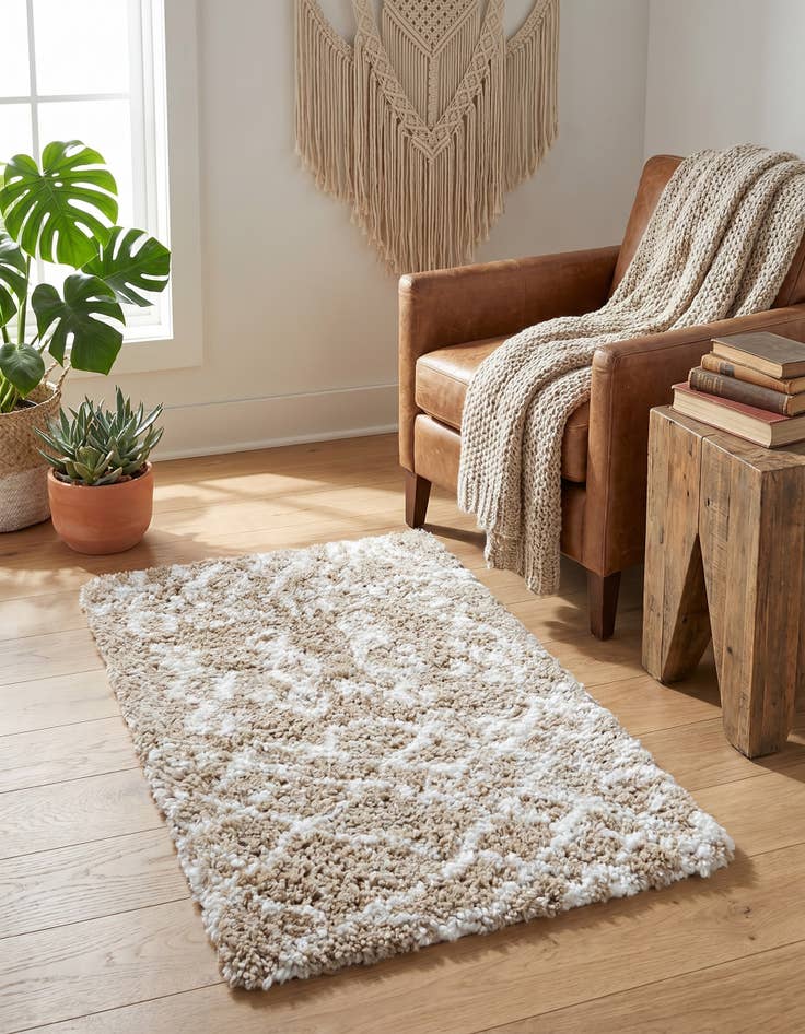 Detail image of 2' x 3' Moroccan Shag Rug