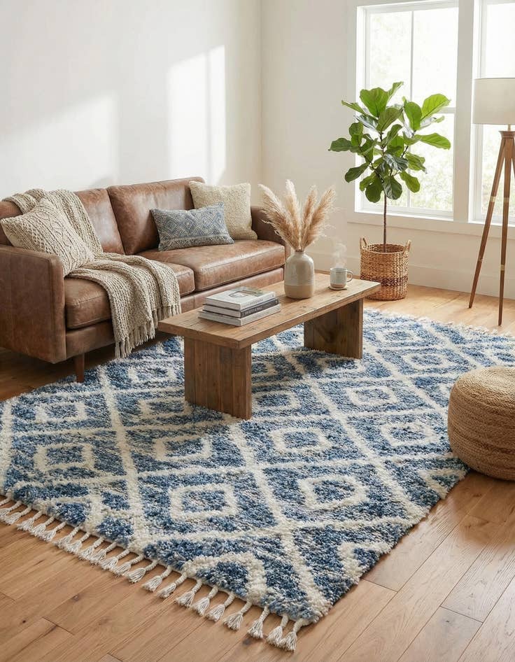 Detail image of 9' x 12' 2 Lagom Shag Rug