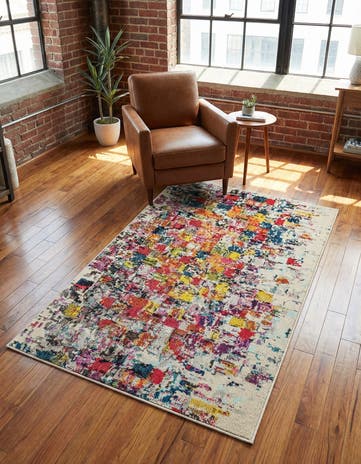 3' 3 x 5' 3 Washable Casablanca Rug
