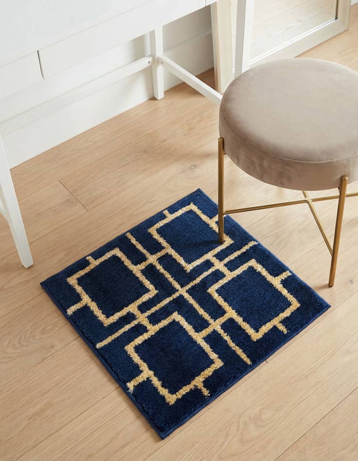 Detail image of 1' 4 x 1' 4 Marilyn Monroe&trade; Glam Deco Sample Rug