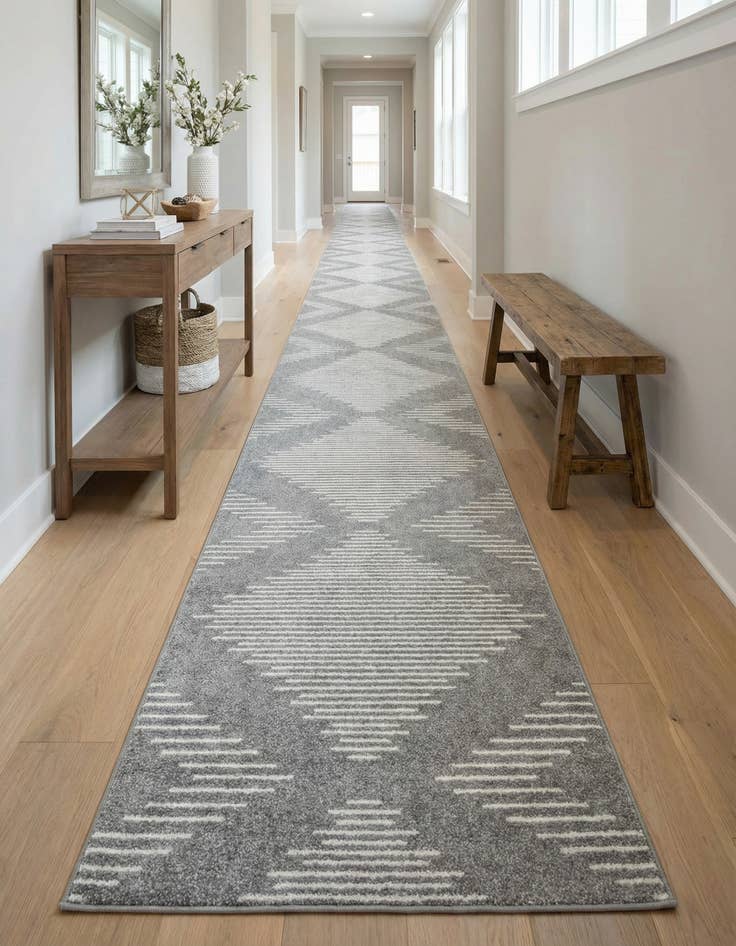 Detail image of 3' 3 x 14' Kai Runner Rug