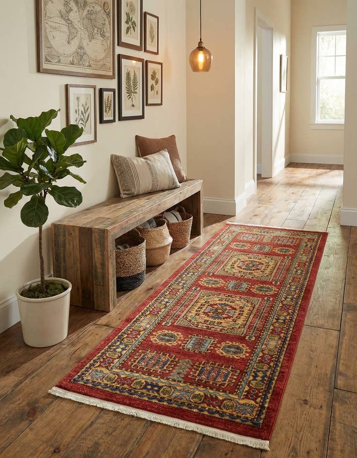 Detail image of 2' 7 x 7' Sara Runner Rug