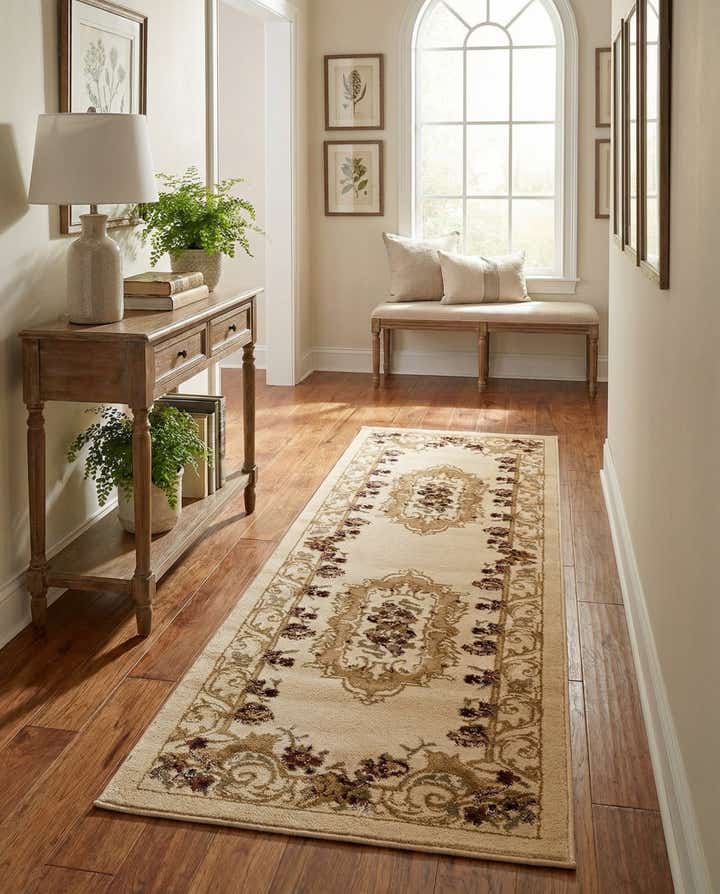 2' x 6' Classic Aubusson Runner Rug