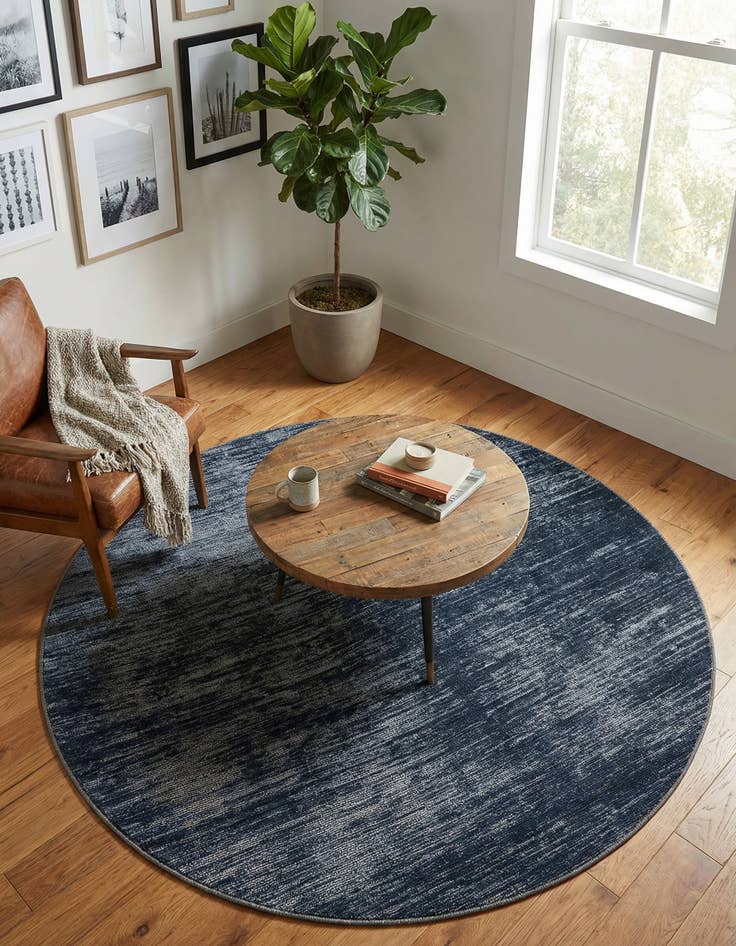 Detail image of 5' x 5' Asha Round Rug