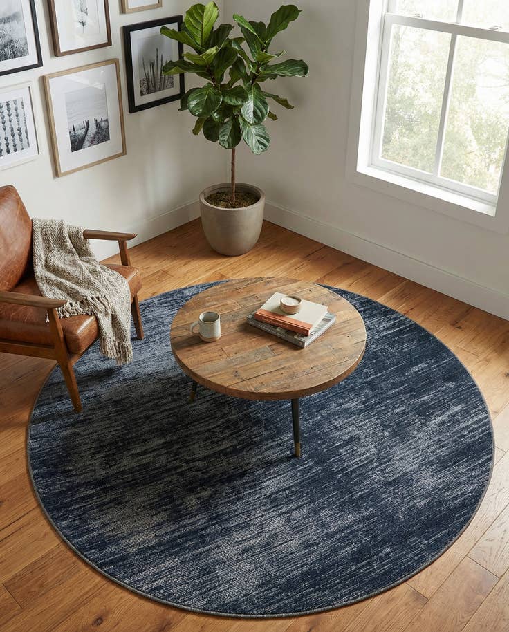Detail image of 5' x 5' Asha Round Rug