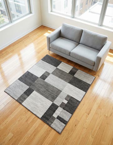 5' 3 x 5' 3 Equinox Square Rug
