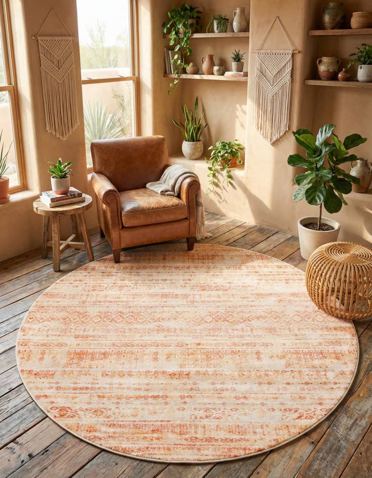 Detail image of 8' x 8' Apollo Round Rug