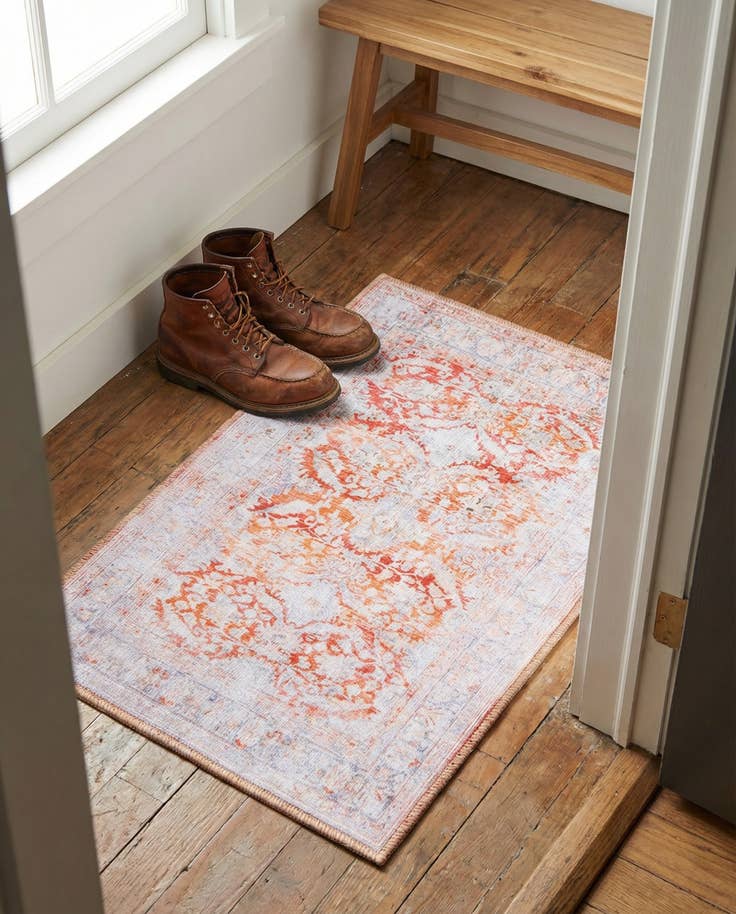 Detail image of 2' x 3' Washable Timeless Rug
