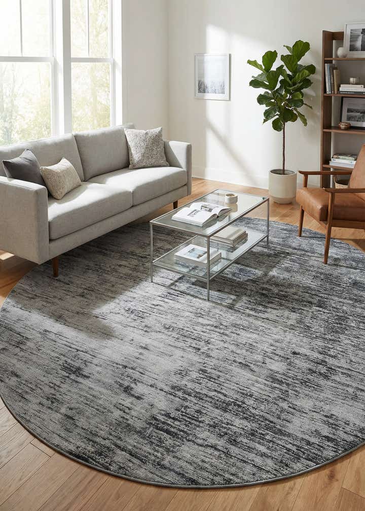 7' 7 x 7' 7 Asha Round Rug