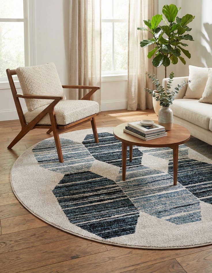 Detail image of 7' x 7' Aramis Round Rug