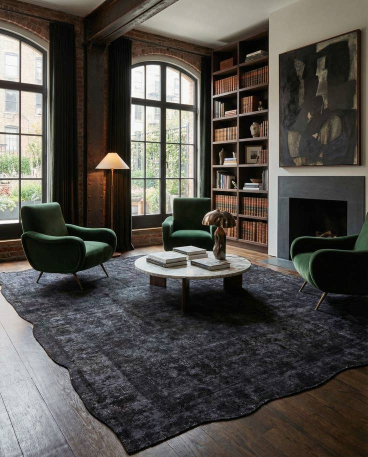 Detail image of 9' 9 x 12' 6 Hand Knotted Ultra Vintage Persian Wool Rug