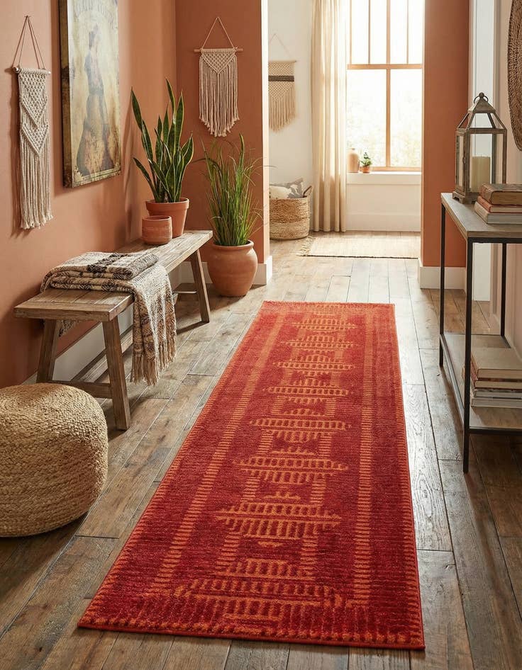 Detail image of 2' 7 x 12' Textura Designer Runner Rug