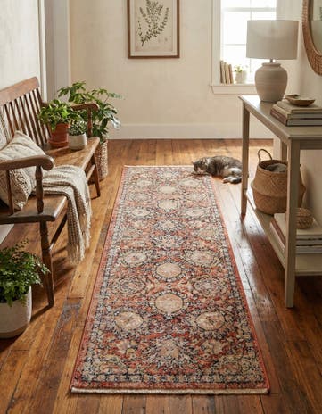 Brick Red Lola Runner Rug