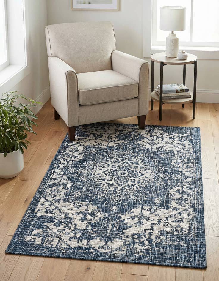 Detail image of 3' x 5' 3 Easy-Clean Jill Zarin Dubai Indoor / Outdoor Rug