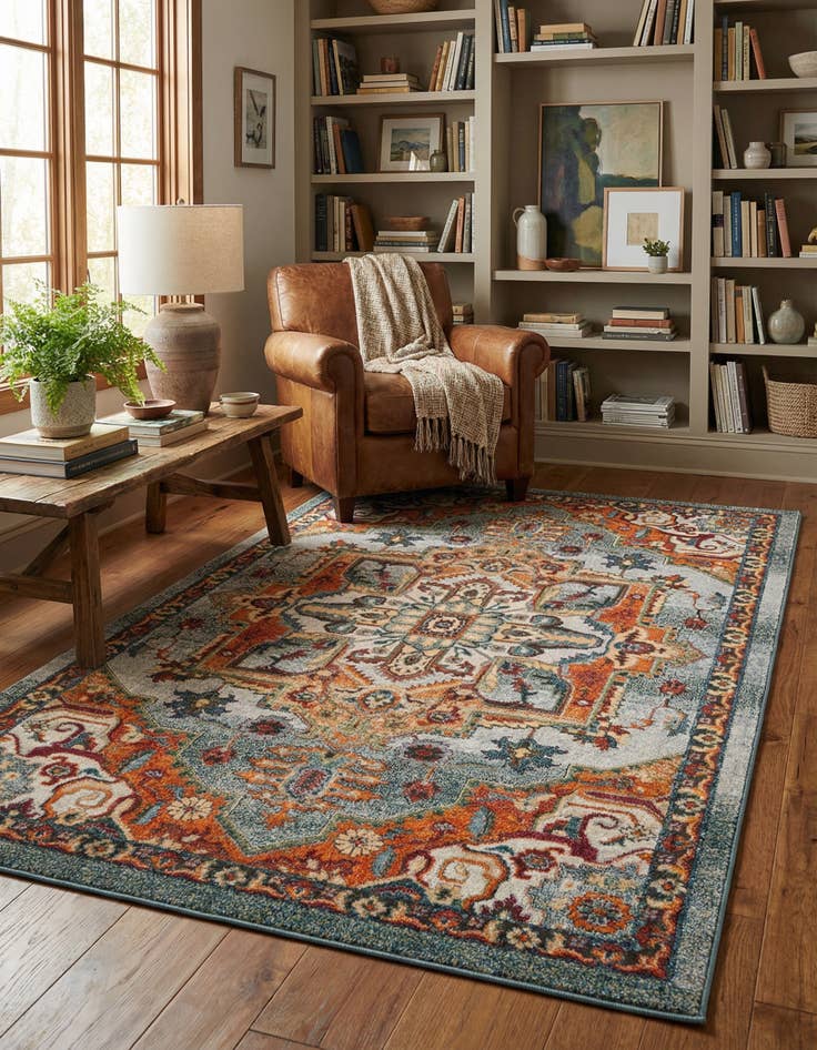 Detail image of 5' x 8' Isabella Rug