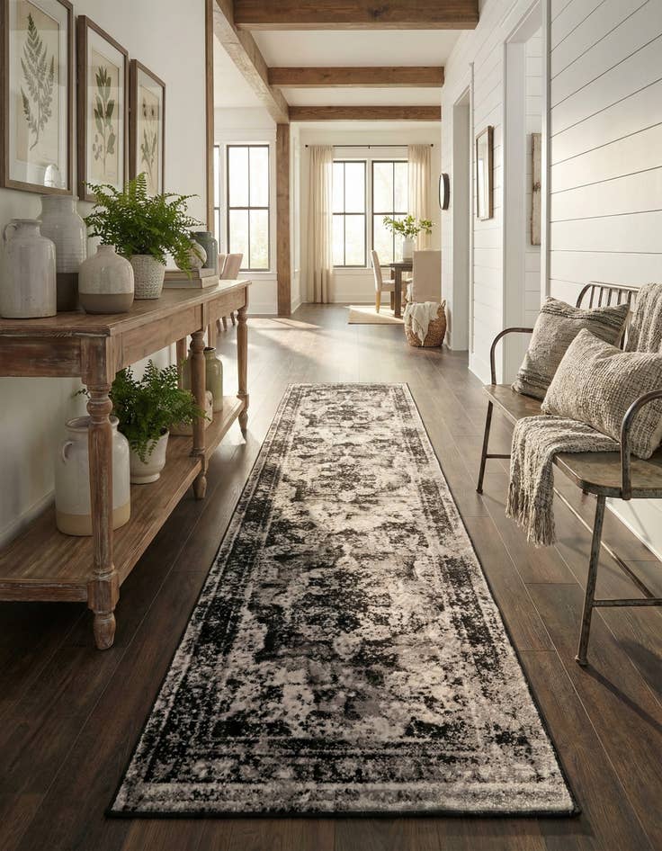 Detail image of 2' 7 x 12' Monaco Runner Rug