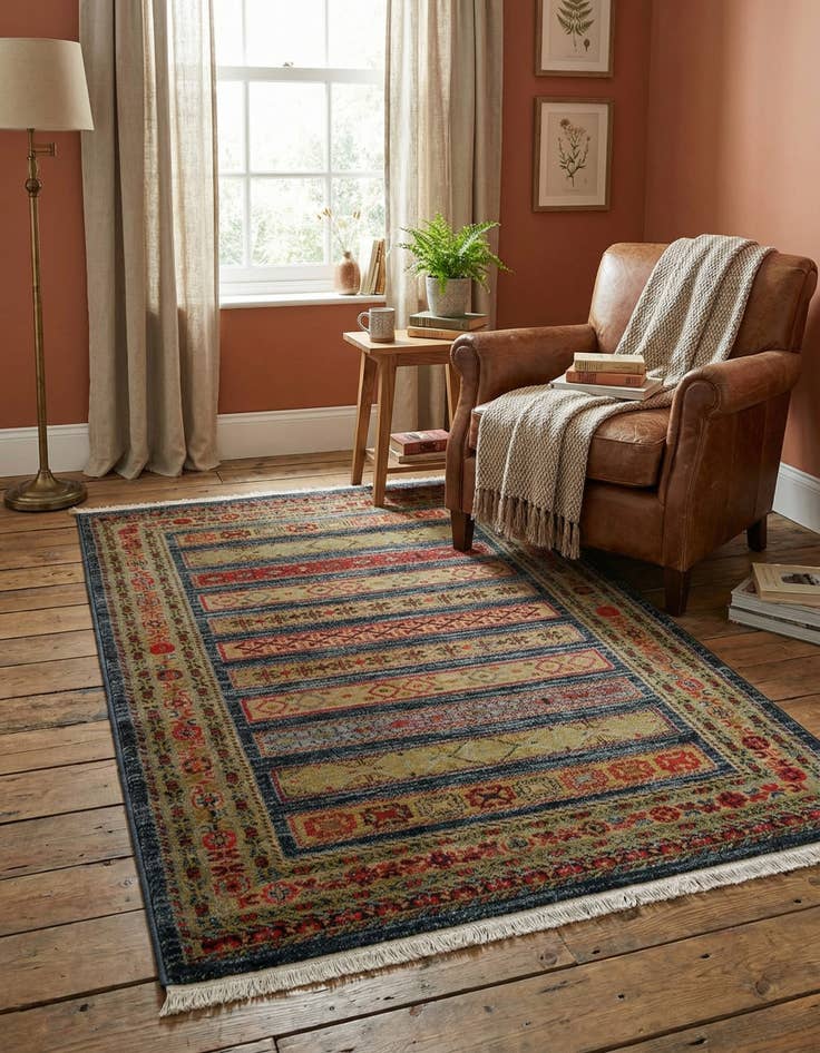 Detail image of 3' x 5' 3 Kashkuli Gabbeh Rug