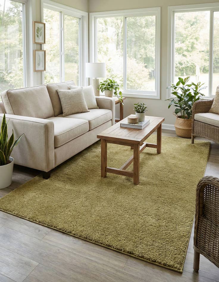 Detail image of 5' 3 x 8' Everyday Solid Rug