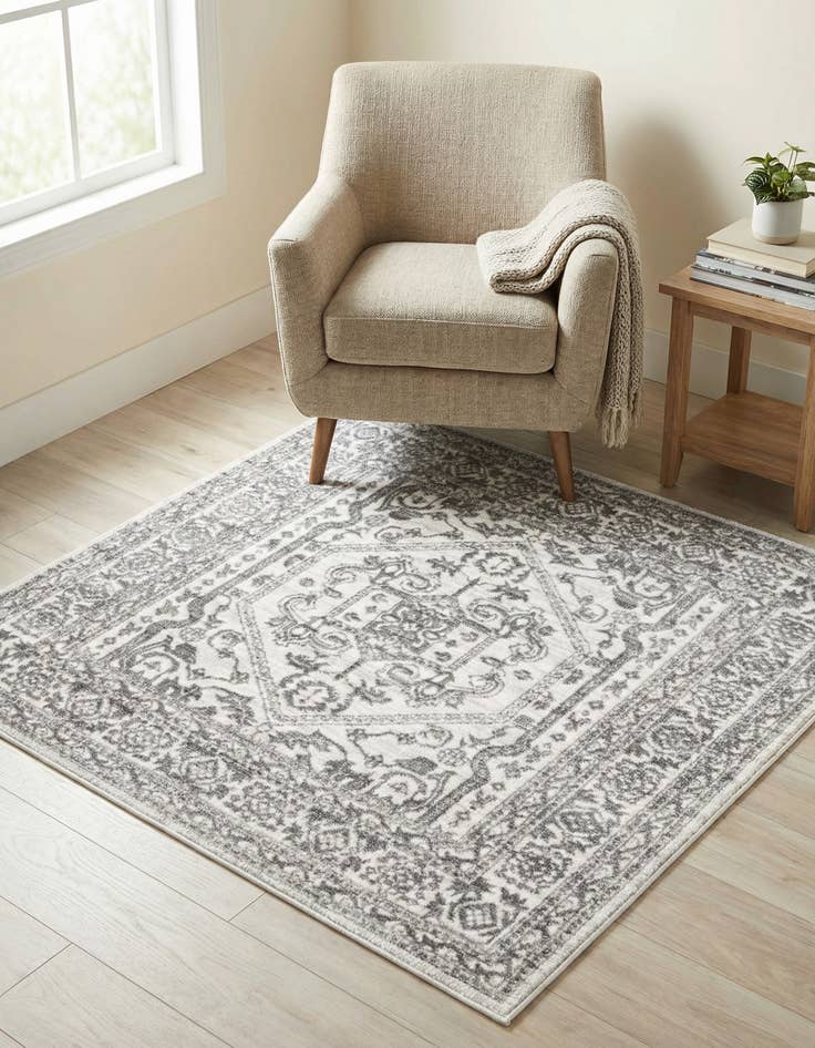 Detail image of 5' 3 x 5' 3 Boston Square Rug