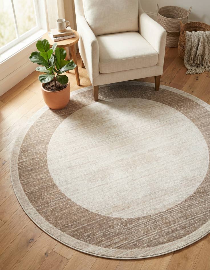 Detail image of 5' 3 x 5' 3 Uptown Yorkville Round Rug