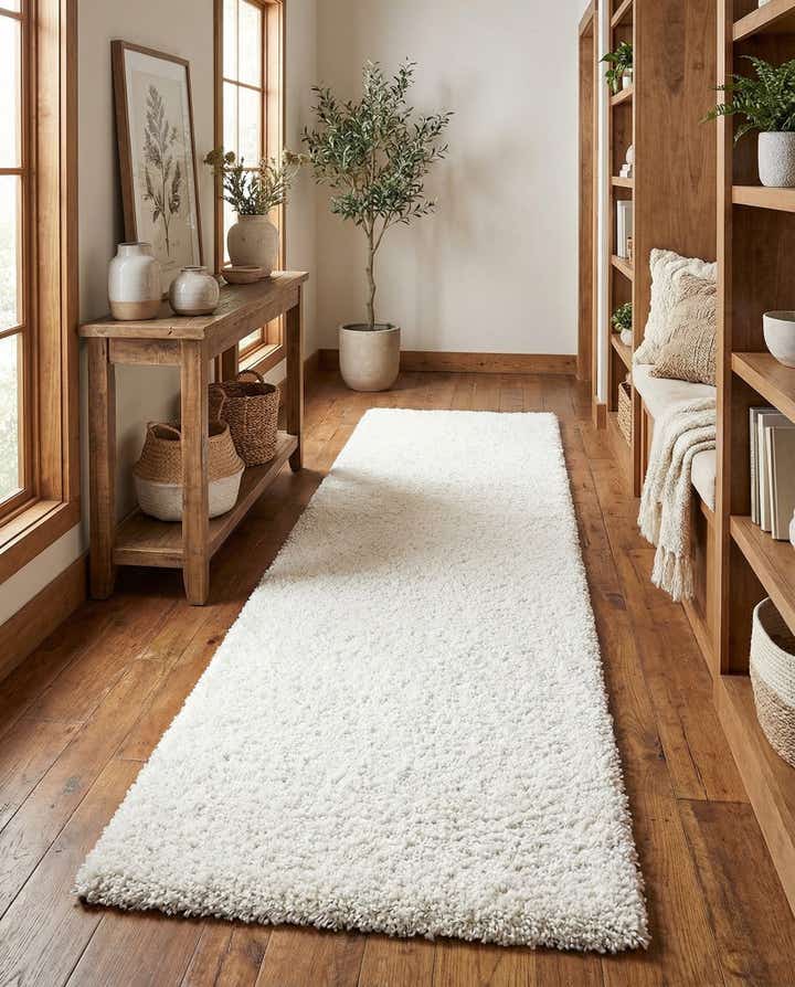 2' x 8' Jill Zarin Shaggy Chic Runner Rug